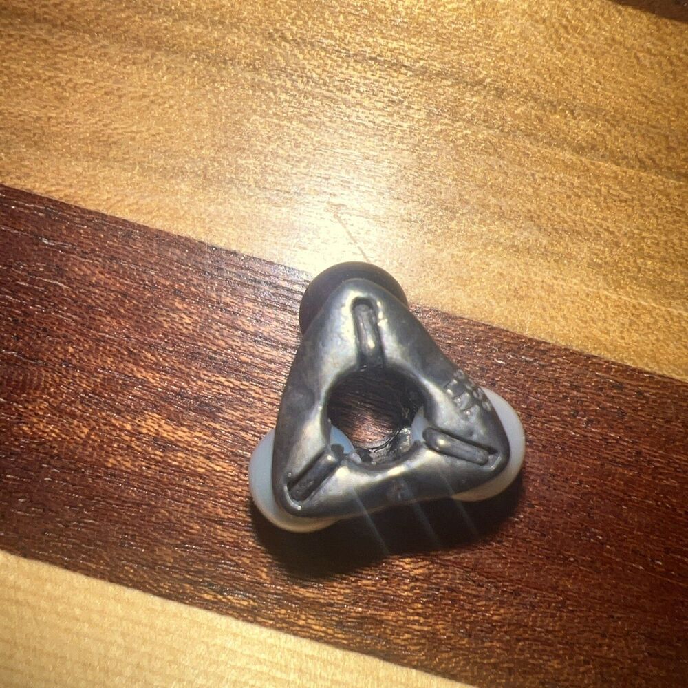 Trollbeads RARE Sterling Silver Pure Passion RETIRED Freshwater Pearls, Garnet - Picture 3 of 3